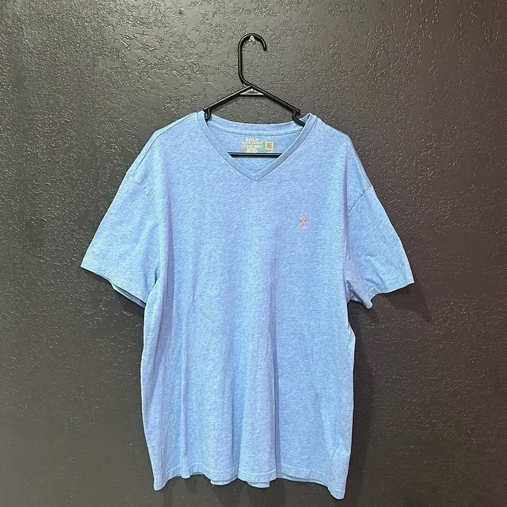 POLO RALPH LAUREN Men’s Classic Fit Blue T-Shirt Size XL